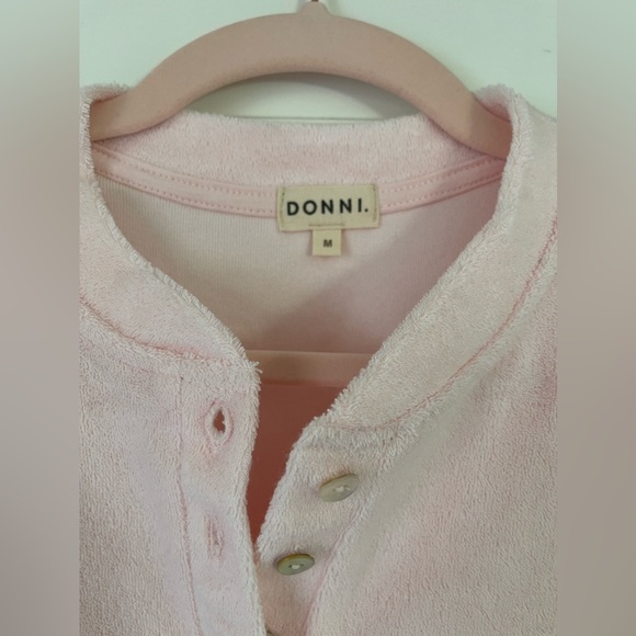 Donni Terry Henley Sweatshirt - Picture 4 of 8